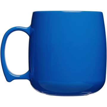 Classic 300 ml plastic mug Blue - 1 Bounce Creative Designs