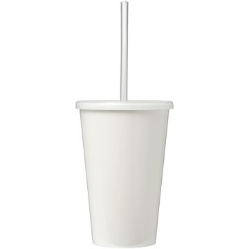 BriteAmericano 350 ml doublewalled stadium cup White - 1 Bounce Creative Designs