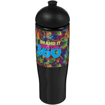 H2O Active Tempo 700 ml dome lid sport bottle Solid black - 1 Bounce Creative Designs