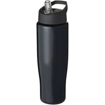 H2O Active Tempo 700 ml spout lid sport bottle Solid black - 1 Bounce Creative Designs