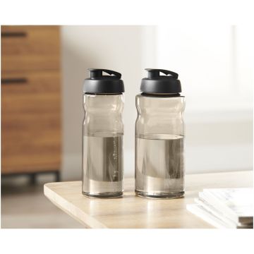 H2O Active Base 650 ml flip lid sport bottle Solid black  red - 1 Bounce Creative Designs