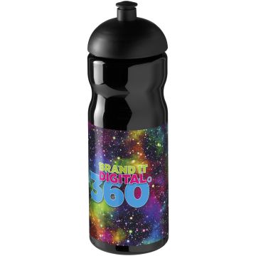 H2O Active Base 650 ml dome lid sport bottle Solid black - 1 Bounce Creative Designs