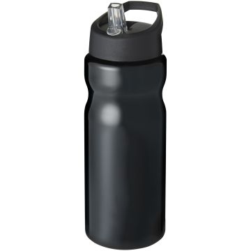 H2O Active Base 650 ml spout lid sport bottle Solid black - 1 Bounce Creative Designs