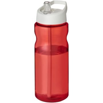 H2O Active Base 650 ml spout lid sport bottle Red  white - 1 Bounce Creative Designs