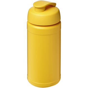 Baseline Plus 500 ml flip lid sport bottle Yellow - 1 Bounce Creative Designs