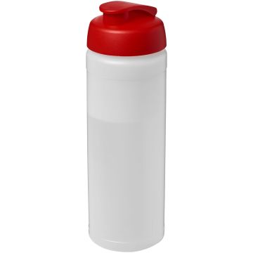 Baseline Plus 750 ml flip lid sport bottle Transparent  red - 1 Bounce Creative Designs
