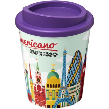 BriteAmericano Espresso 250 ml insulated tumbler Purple - 1 Bounce Creative Designs