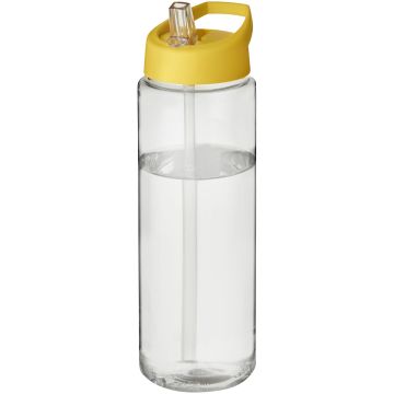 H2O Active Vibe 850 ml spout lid sport bottle Transparent  yellow - 1 Bounce Creative Designs
