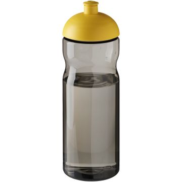 H2O Active Eco Base 650 ml dome lid sport bottle Charcoal  yellow - 1 Bounce Creative Designs