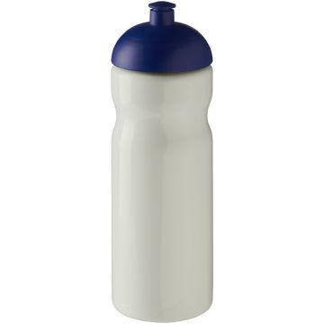 H2O Active Eco Base 650 ml dome lid sport bottle Ivory white  blue - 1 Bounce Creative Designs