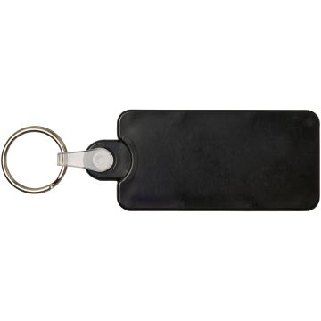 Kym recycled tyre tread check keychain
