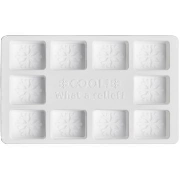 Chill customisable ice cube tray White - 1 Bounce Creative Designs