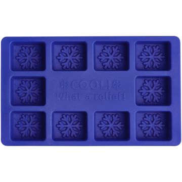 Chill customisable ice cube tray Blue - 1 Bounce Creative Designs