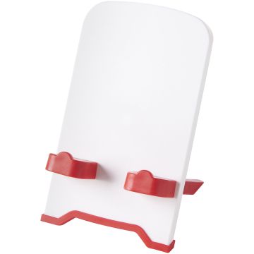 The Dok phone stand Red  white - 1 Bounce Creative Designs