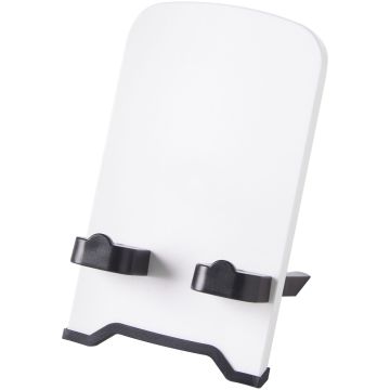 The Dok phone stand Solid black  white - 1 Bounce Creative Designs
