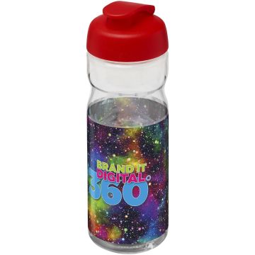 H2O Active Base Tritan Sports Bottle Flip Lid 650 ml - 1 Bounce Creative Designs