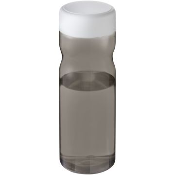 H2O Active Base Tritan 650 ml screw cap water bottle Charcoal  white - 1 Bounce Creative Designs