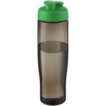 H2O Active Eco Tempo 700 ml flip lid sport bottle Green  charcoal - 1 Bounce Creative Designs