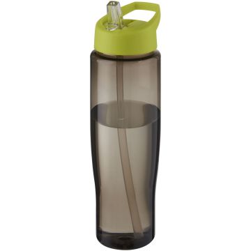 H2O Active Eco Tempo 700 ml spout lid sport bottle Lime  charcoal - 1 Bounce Creative Designs