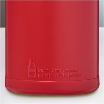 Baseline 500 ml recycled sport bottle with flip lid