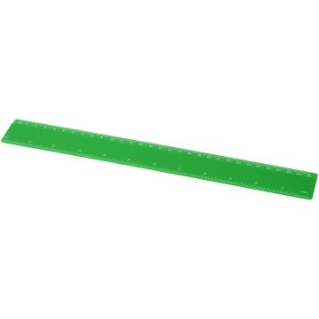 Refari 30 cm recycled plastic ruler Green - 1 Bounce Creative Designs