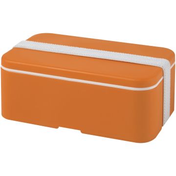 MIYO single layer lunch box  Orange  white - 1 Bounce Creative Designs
