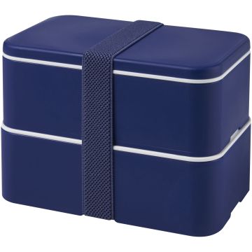 MIYO double layer lunch box Blue  blue  blue - 1 Bounce Creative Designs