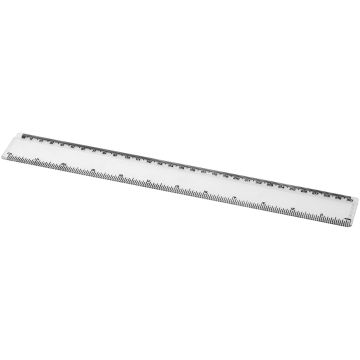 Renzo 30 cm plastic ruler Transparent clear - 1 Bounce Creative Designs