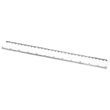 Renzo 30 cm plastic ruler White - 1 Bounce Creative Designs