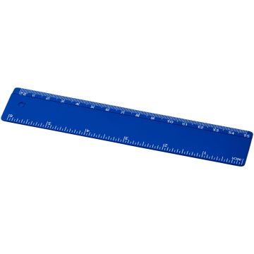 Renzo 15 cm plastic ruler Blue - 1 Bounce Creative Designs