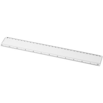 Ellison 30 cm plastic insert ruler White - 1 Bounce Creative Designs
