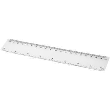 Rothko 20 cm plastic ruler Transparent - 1 Bounce Creative Designs