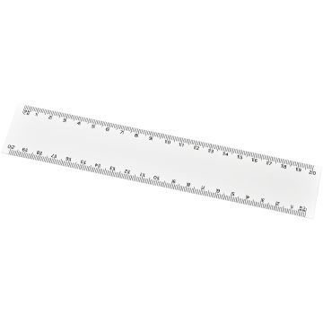 Arc 20 cm Flexible Ruler Made In The UK White - 1 Bounce Creative Designs