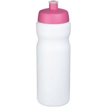 Baseline Plus 650 ml sport bottle White  pink - 1 Bounce Creative Designs