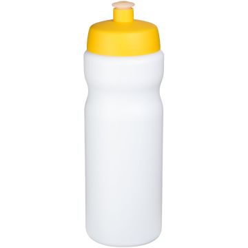 Baseline Plus 650 ml sport bottle White  yellow - 1 Bounce Creative Designs