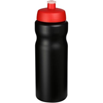 Baseline Plus 650 ml sport bottle Solid black  red - 1 Bounce Creative Designs