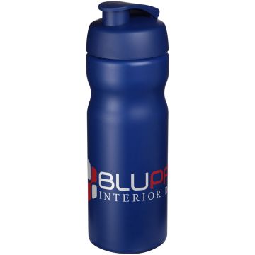 Baseline Plus 650 ml flip lid sport bottle Blue - 1 Bounce Creative Designs