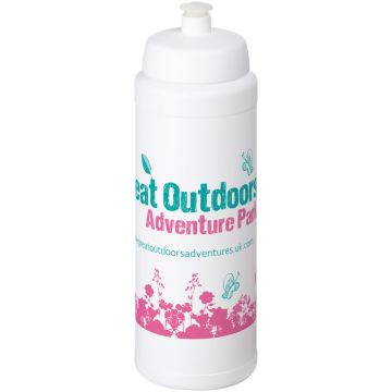 Baseline Plus 750 ml bottle with sports lid White - 1 Bounce Creative Designs