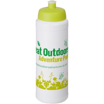 Baseline Plus 750 ml bottle with sports lid White  lime - 1 Bounce Creative Designs