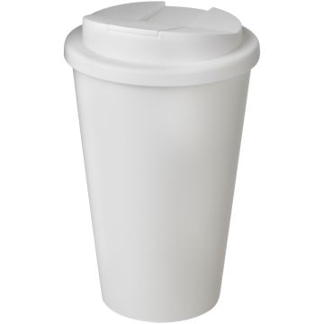 Americano 350 ml tumbler with spillproof lid White - 1 Bounce Creative Designs