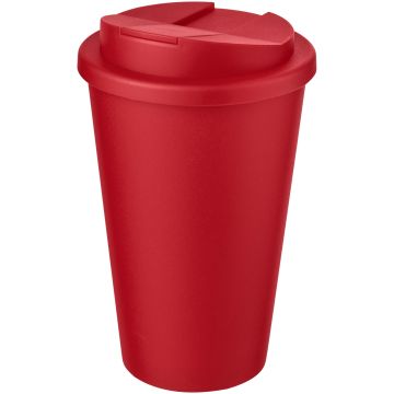 Americano 350 ml tumbler with spillproof lid Red - 1 Bounce Creative Designs