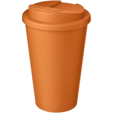 Americano 350 ml tumbler with spillproof lid Orange - 1 Bounce Creative Designs
