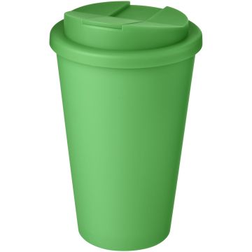 Americano 350 ml tumbler with spillproof lid Green - 1 Bounce Creative Designs