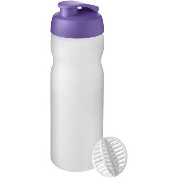 Baseline Plus 650 ml shaker bottle Purple  frosted clear - 1 Bounce Creative Designs
