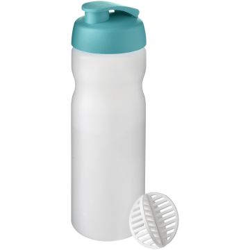 Baseline Plus 650 ml shaker bottle Aqua  frosted clear - 1 Bounce Creative Designs