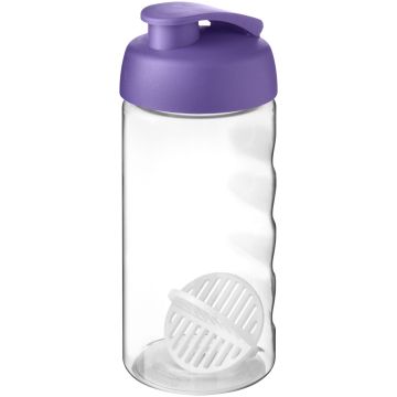 H2O Active Bop 500 ml shaker bottle Purple  transparent - 1 Bounce Creative Designs