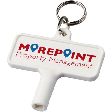 Radiator Key With Keychain Square - 1 Bounce Creative Designs