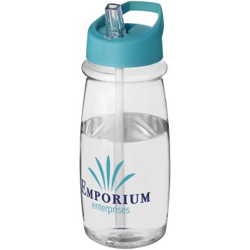 Eco H2O Active Pulse Sports Bottle Spout Lid 600 ml Recyclable - 1 Bounce Creative Designs