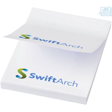 StickyMate A8 sticky notes 50x75mm White - 1 Bounce Creative Designs