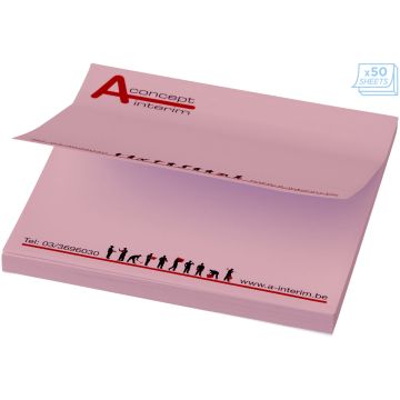 StickyMate sticky notes 75x75mm Light pink - 1 Bounce Creative Designs